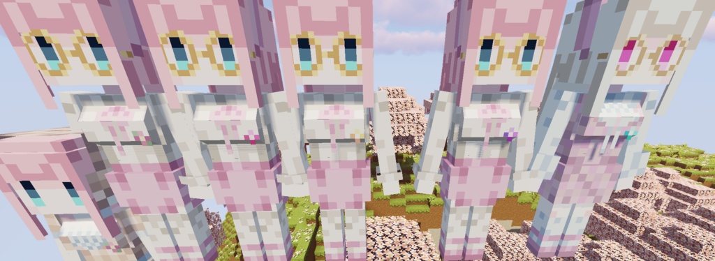 Melody's Cute Girl Villagers Minecraft Resource Pack Early Access