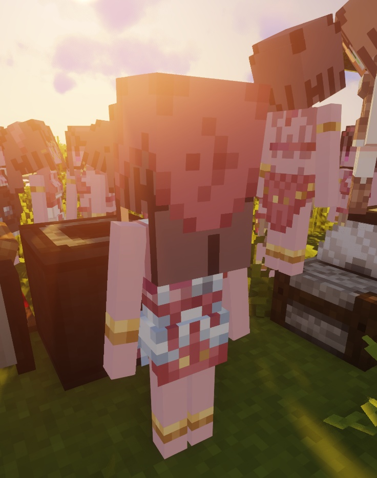Melody's Cute Girl Villagers Minecraft Resource Pack Early Access