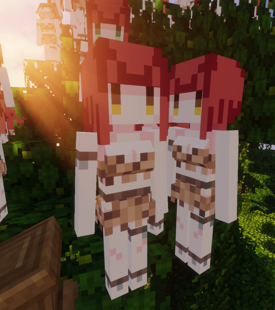 Melody's Cute Girl Villagers Minecraft Resource Pack Early Access
