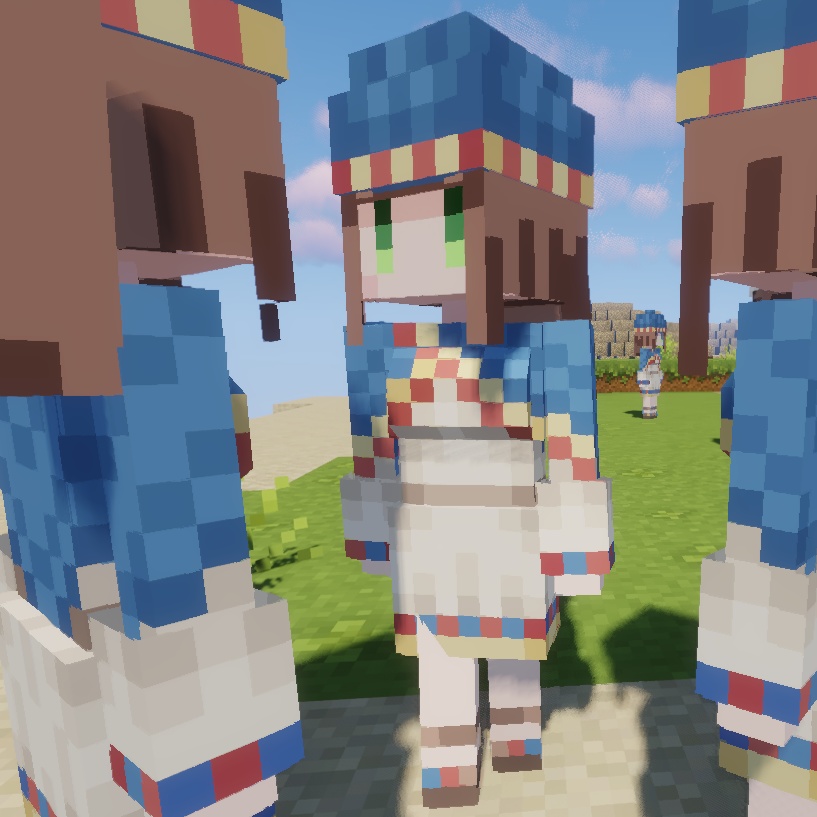 Melody's Cute Girl Villagers Minecraft Resource Pack Early Access