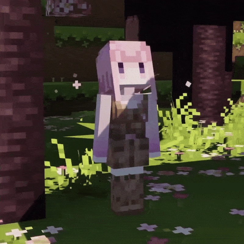 Melody's Cute Girl Villagers Minecraft Resource Pack Early Access