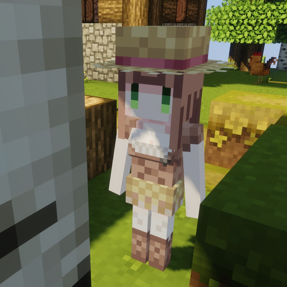 Melody's Cute Girl Villagers Minecraft Resource Pack Early Access