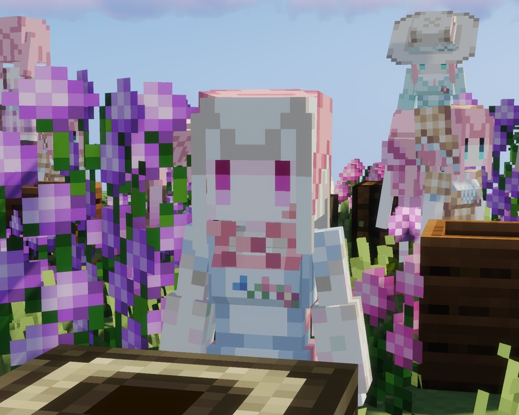 Melody's Cute Girl Villagers Minecraft Resource Pack Early Access