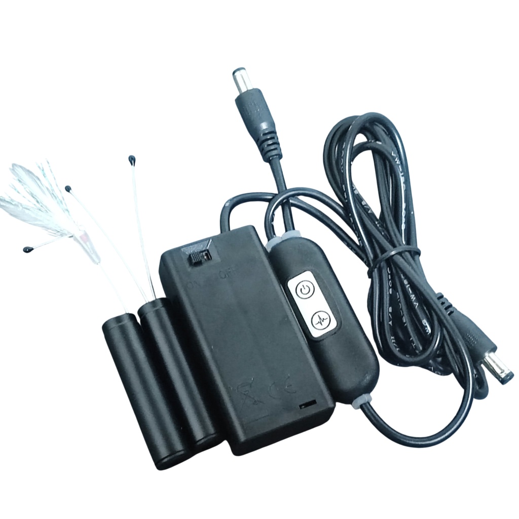 ハイパワーくすぐり電磁棒 コントローラー付き Wヘッドモデル Tickling rod + Pulse controller W head model