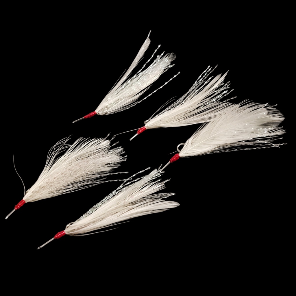 フェザーアタッチメント交換用フェザー&シリコンチューブ Feather & Silicone Tube for Feather Attachment Replacement