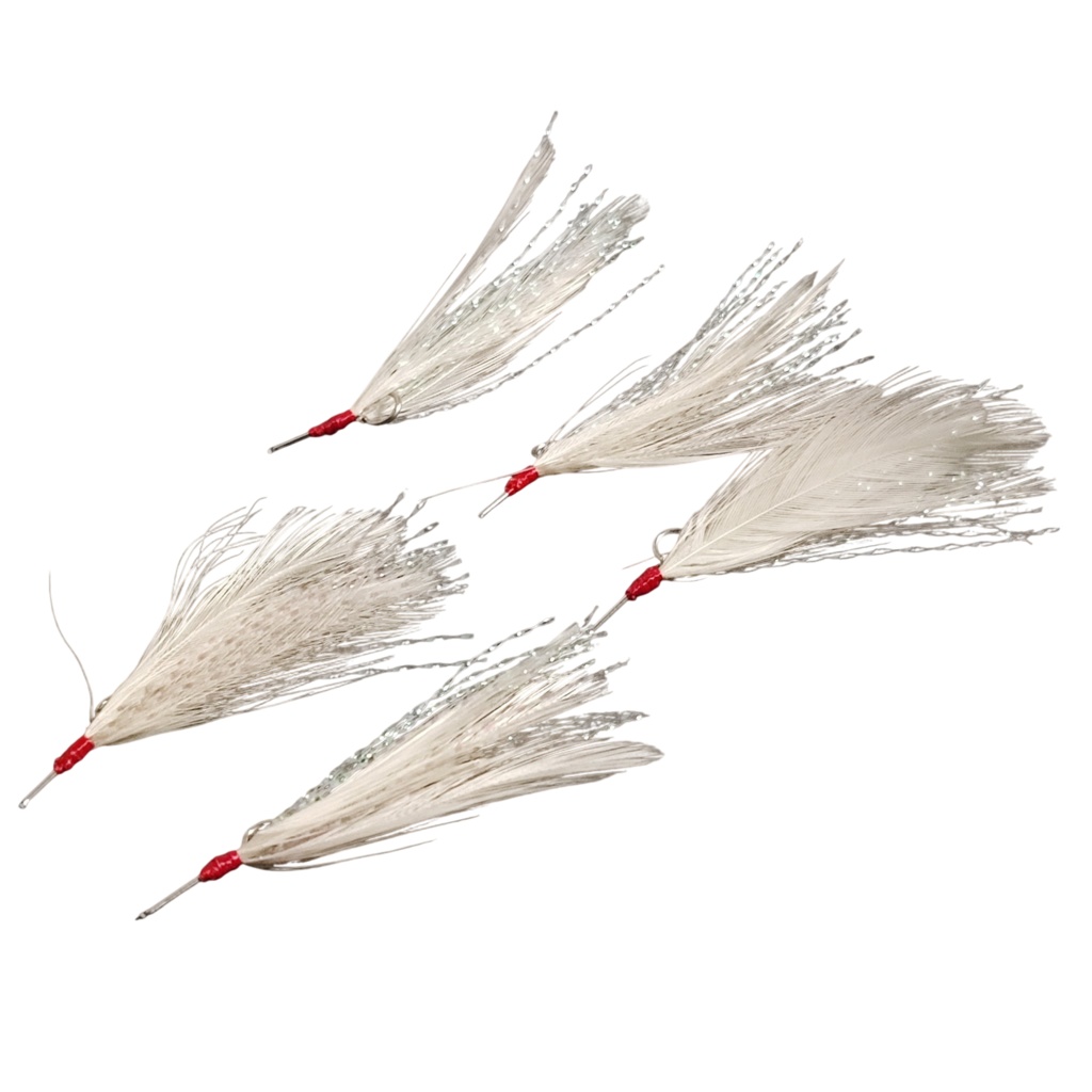 フェザーアタッチメント交換用フェザー＆シリコンチューブ Feather & Silicone Tube for Feather Attachment Replacement