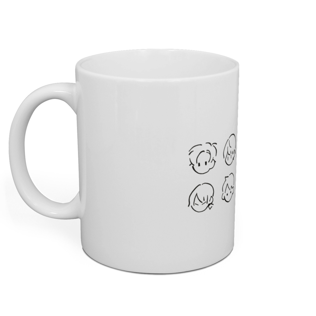 美術部卓縁と命マグカップ