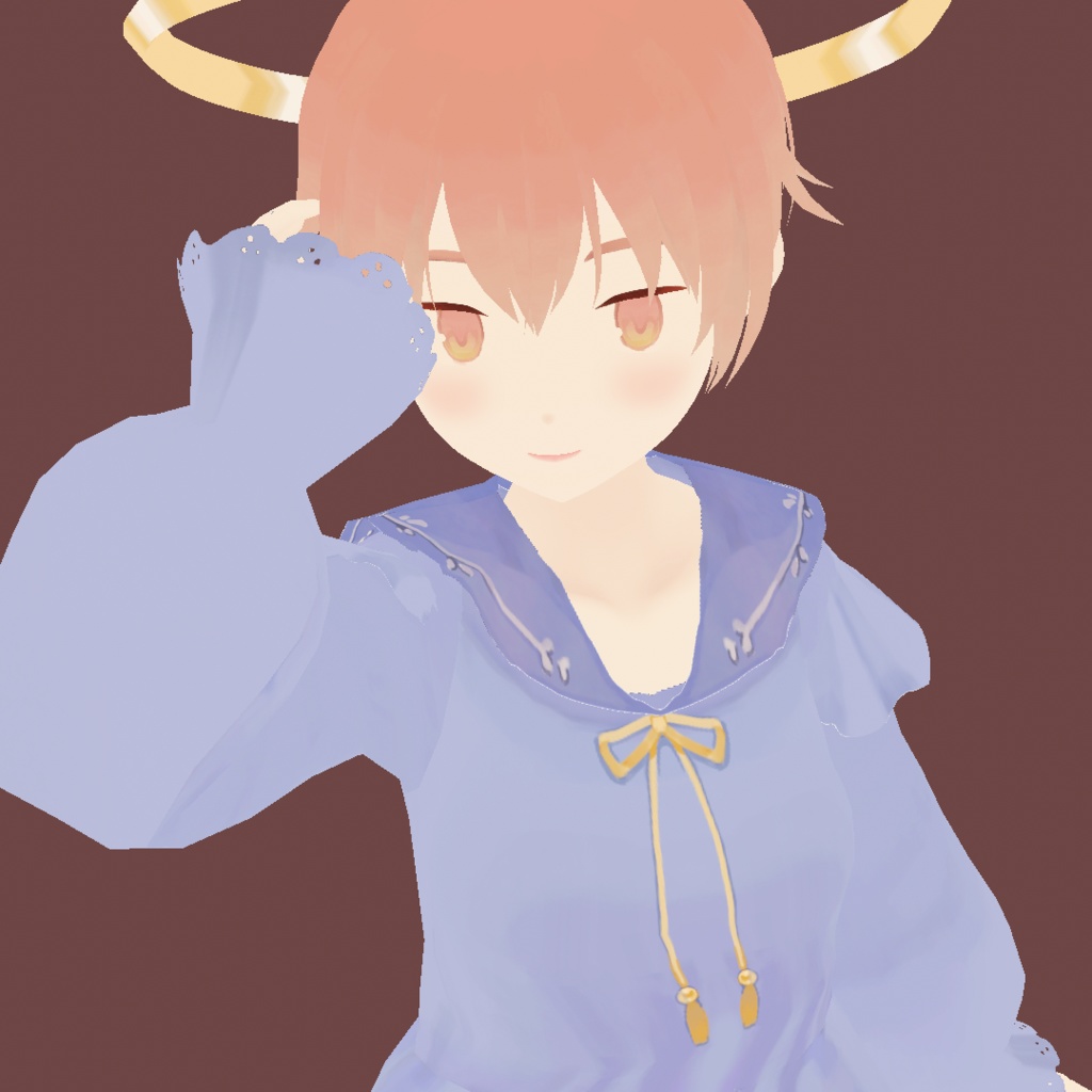 【VRoidカスタムアイテム】天使の服セット