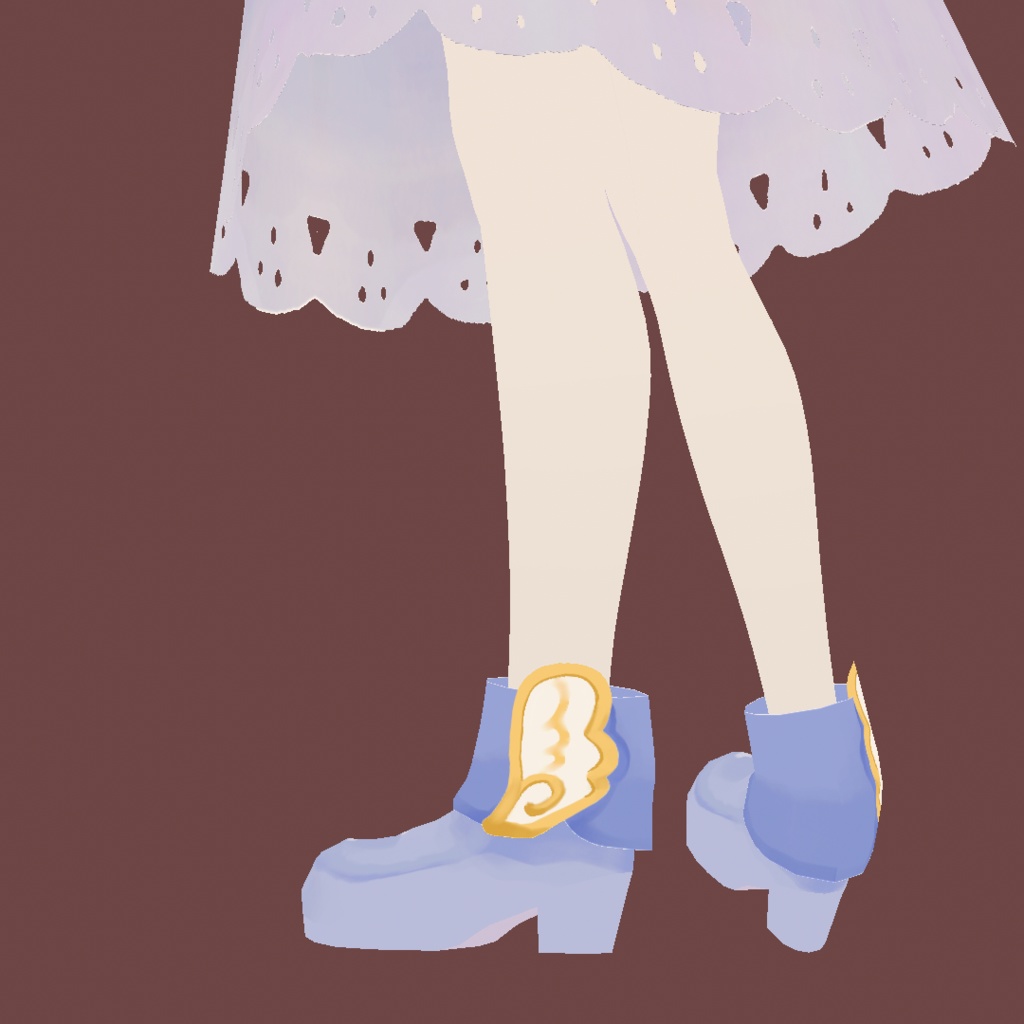 【VRoidカスタムアイテム】天使の服セット