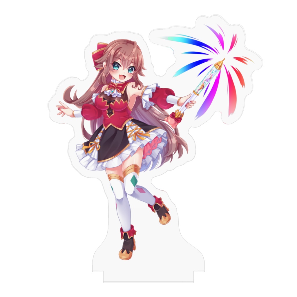 【Vtuber】新キービジュアルアクリルスタンド【ぽんやるか】