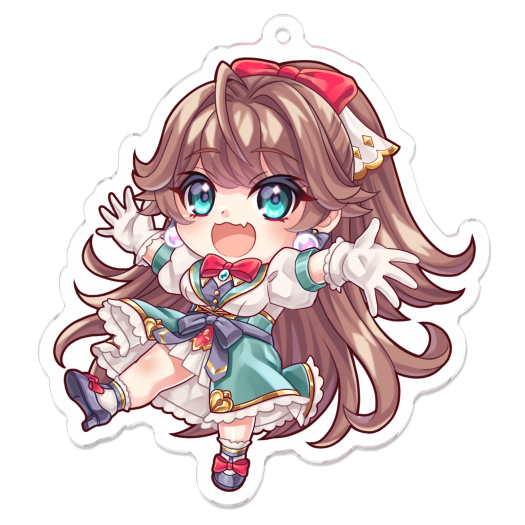 【Vtuber】新衣装アクリルキーホルダー【ぽんやるか】