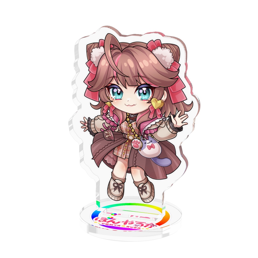 【Vtuber】新衣装アクリルフィギュア【ぽんやるか】