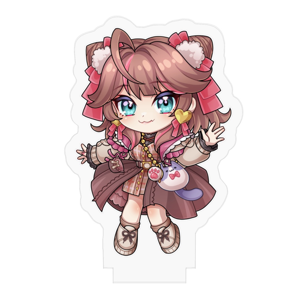 【Vtuber】新衣装アクリルフィギュア【ぽんやるか】