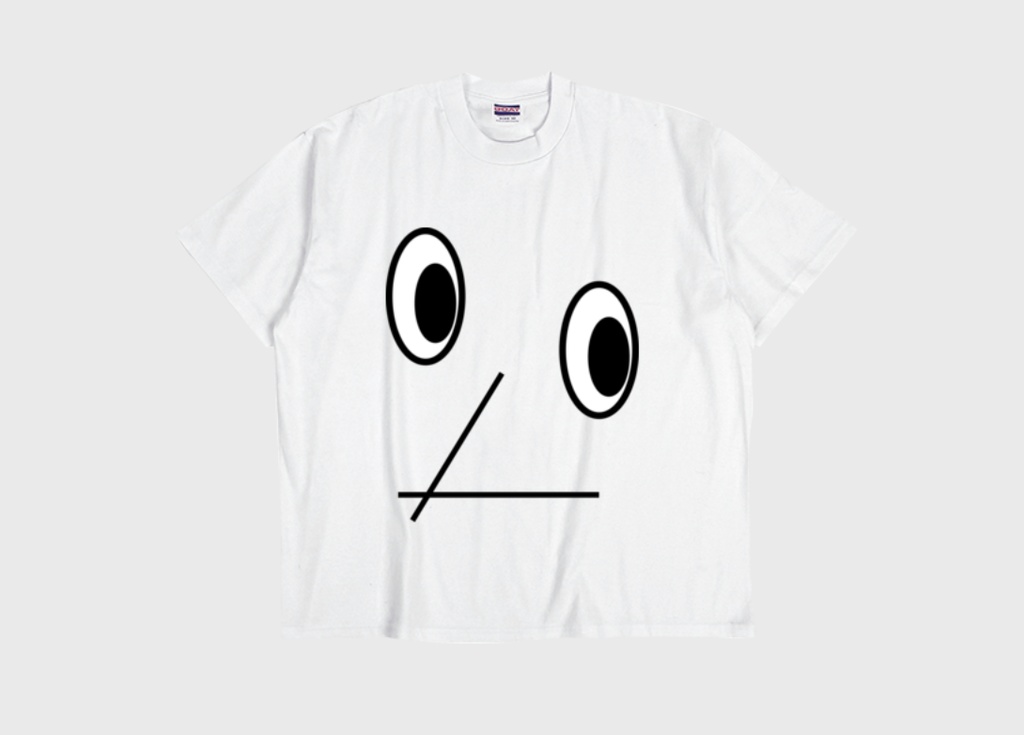 Face.kun Tシャツ_L_White ver.
