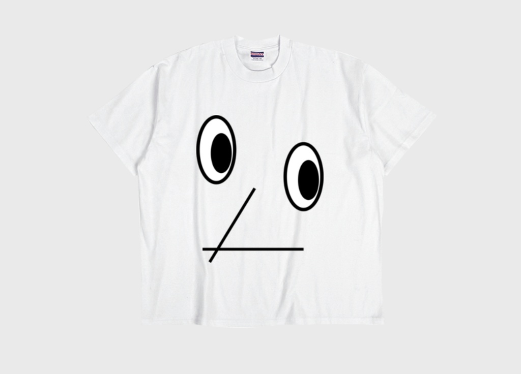 Face.kun Tシャツ_M_White ver.