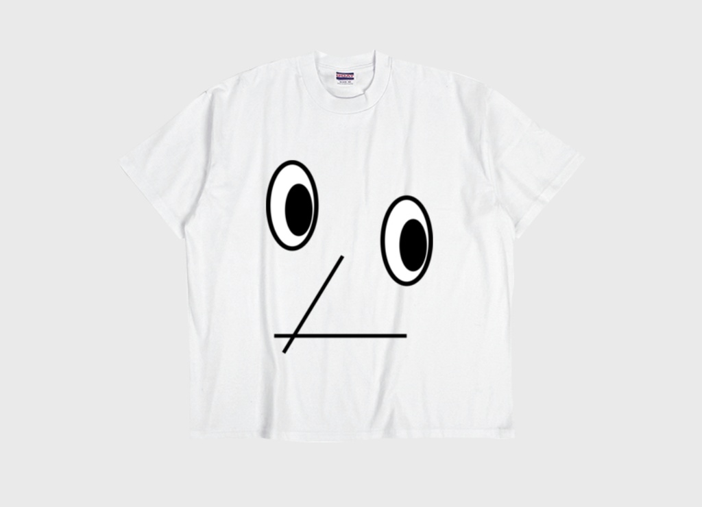 Face.kun Tシャツ_S_White ver.