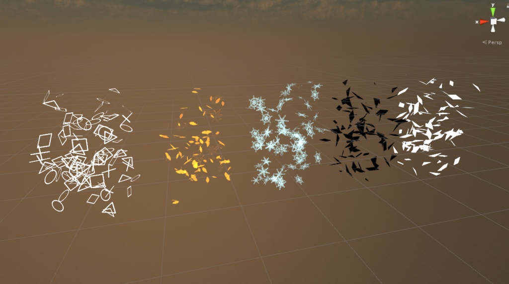 桜パーティクルトレイル【VRChat向け】