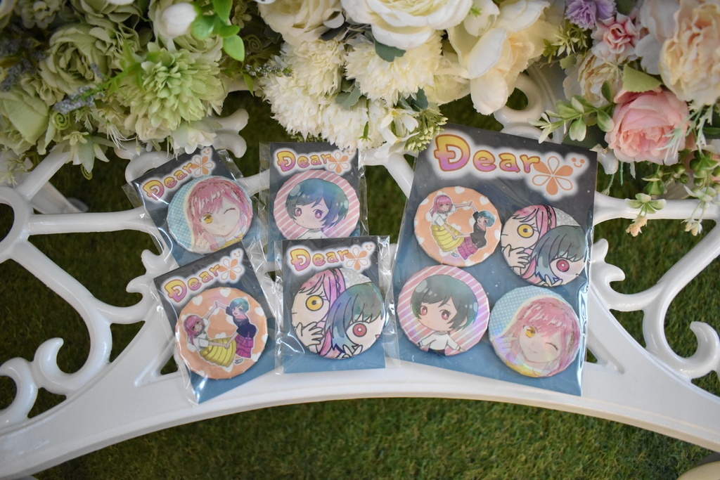 Dearのでぃあちゃん缶バッジ