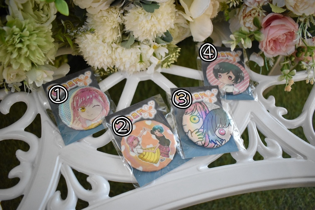 Dearのでぃあちゃん缶バッジ