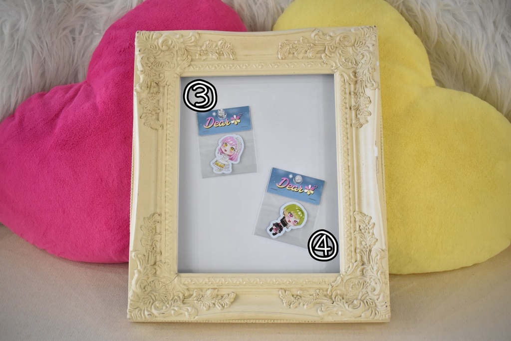 Dearのでぃあちゃんステッカー