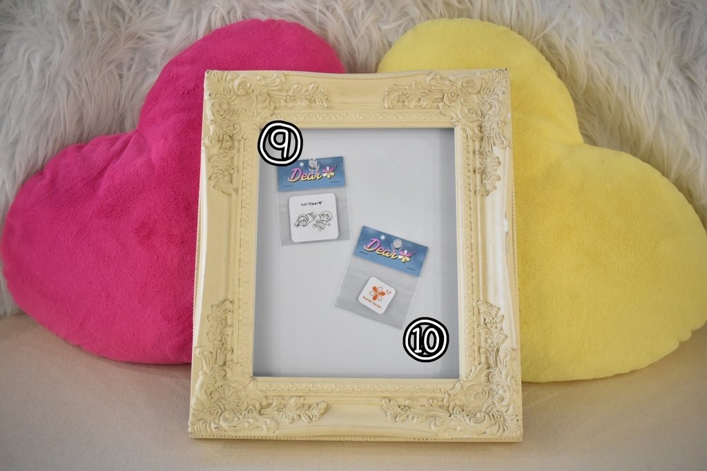 Dearのでぃあちゃんステッカー