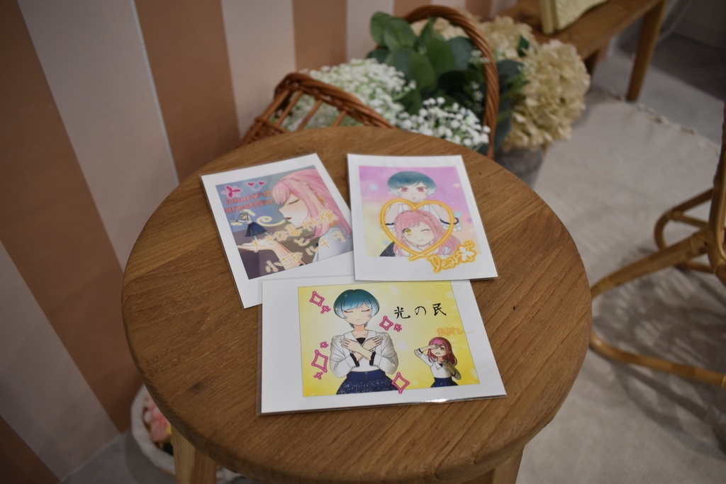 Dearの2人で描いたブロマイド