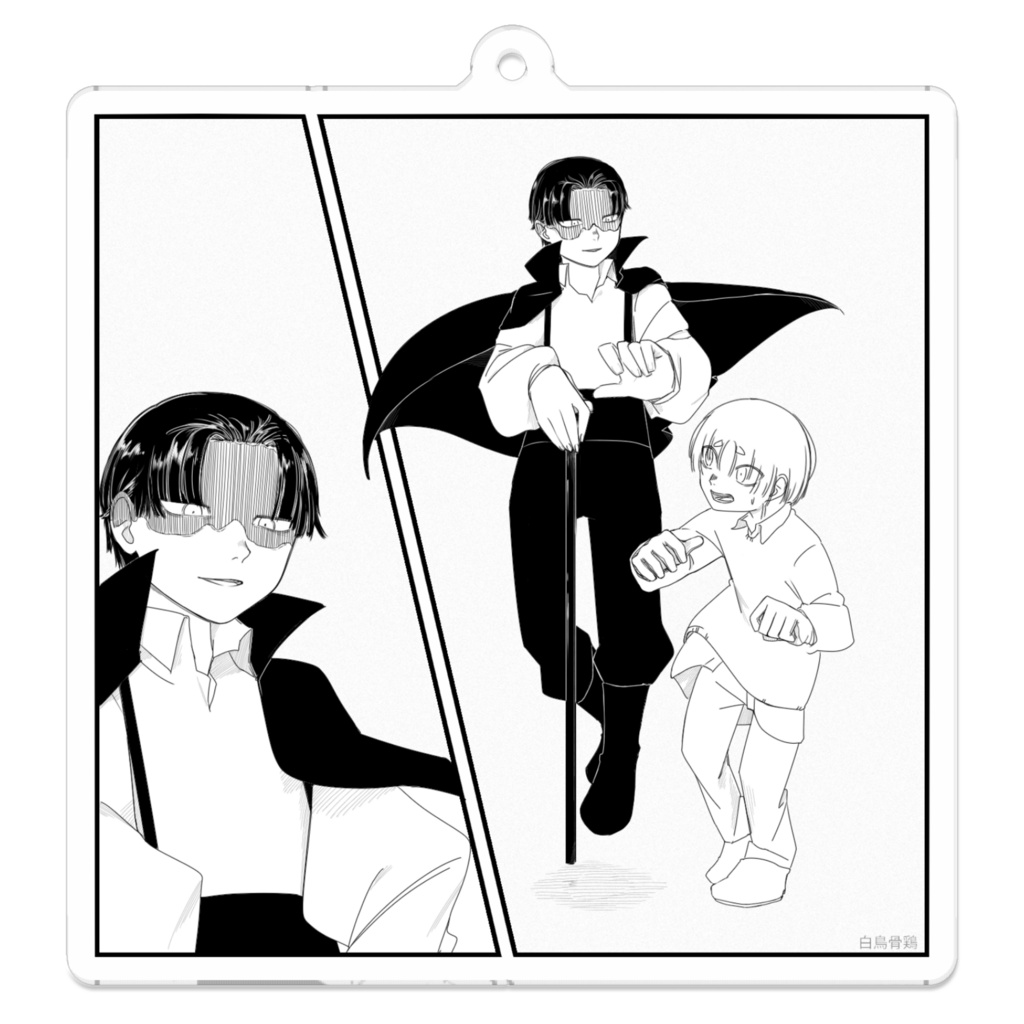 まんがアクリルキーホルダー01