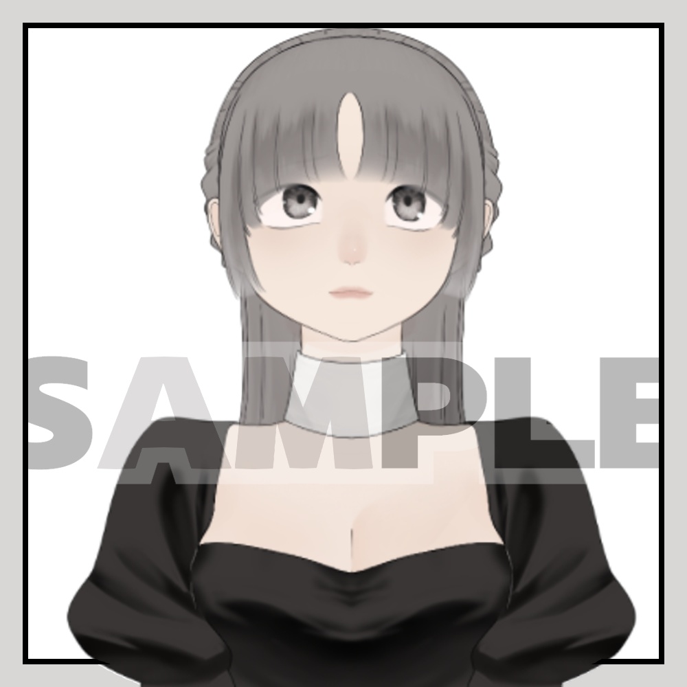 【Live2d モデリング済】model:maid02 Vtuber