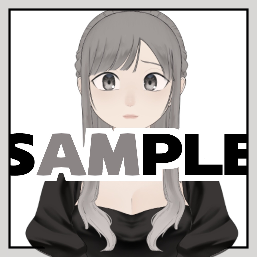 【Live2d モデリング済】model:maid02 Vtuber