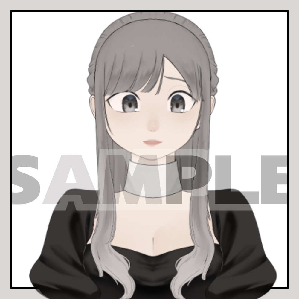 【Live2d モデリング済】model:maid02 Vtuber