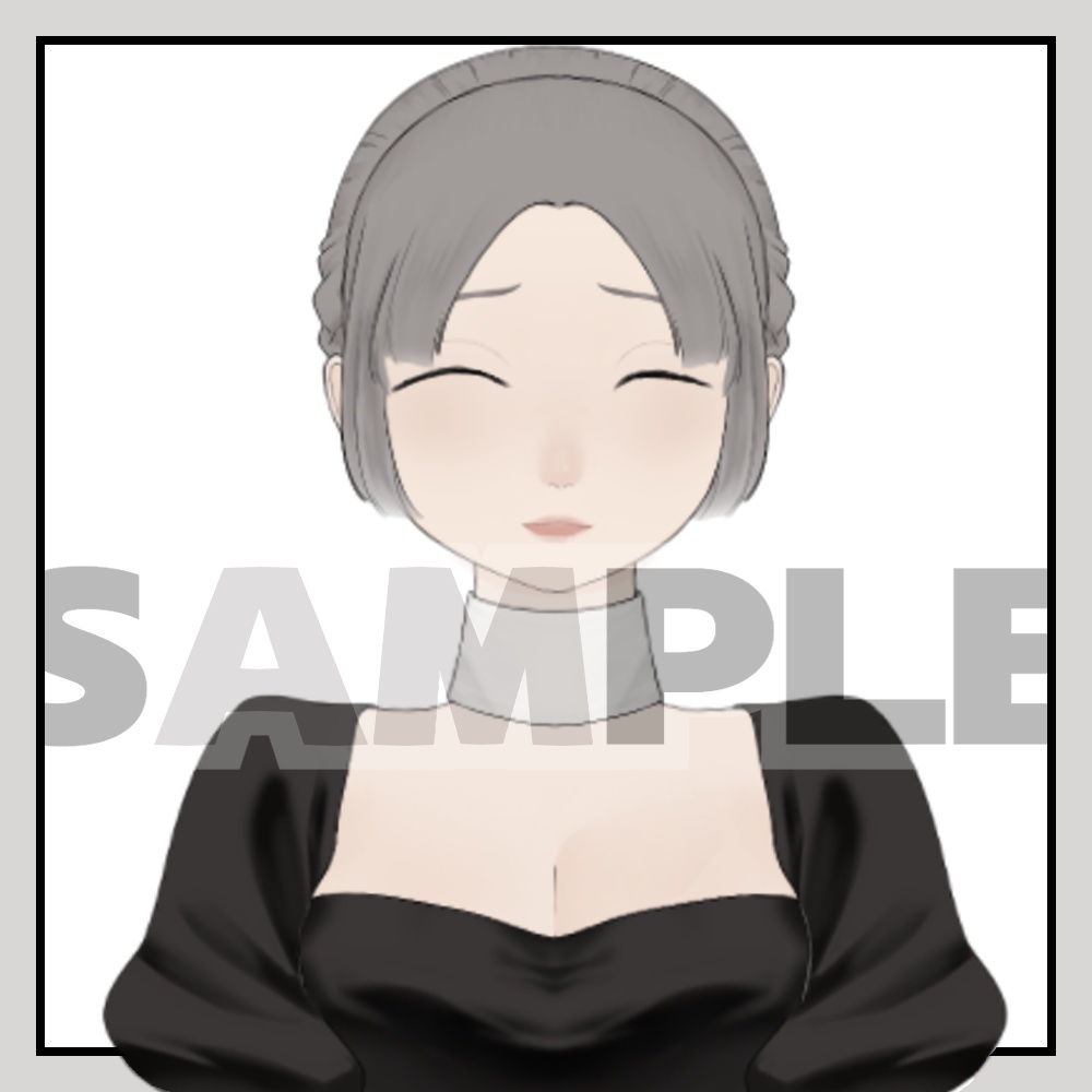 【Live2d モデリング済】model:maid02 Vtuber