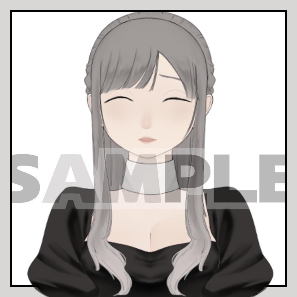 【Live2d モデリング済】model:maid02 Vtuber