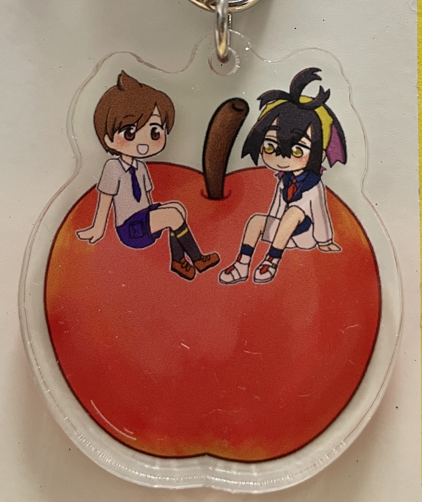 スグハルりんごアクキー