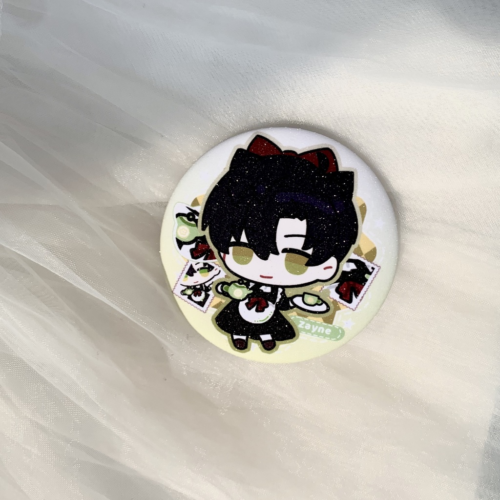 【恋と深空】58MM 缶バッジ セイヤ レイ ホムラ シン 【Love And Deepspace】