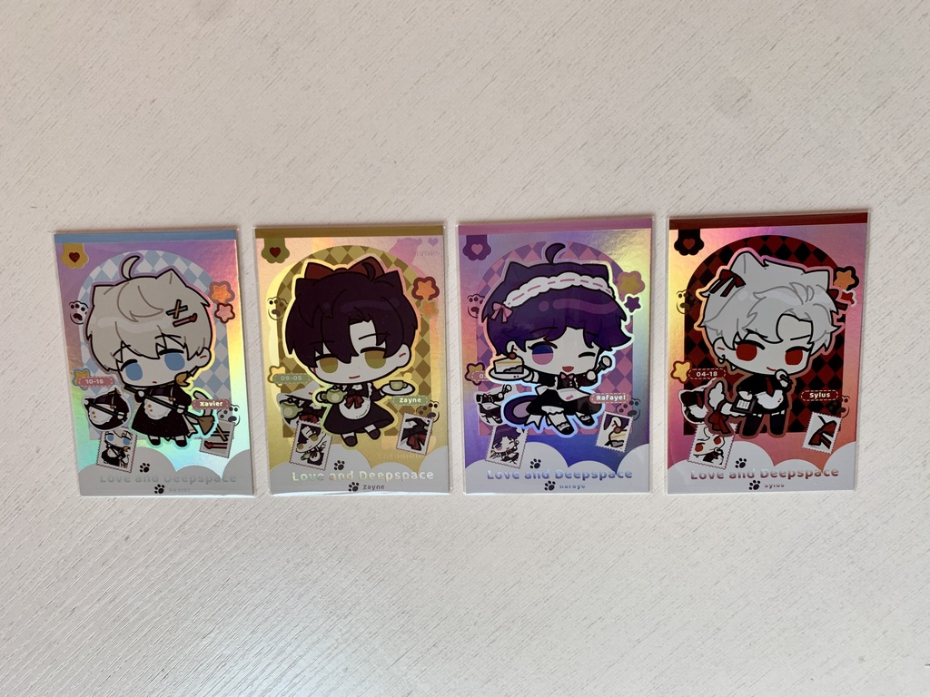 【恋と深空】 カード セイヤ レイ ホムラ シン【Love And Deepspace】