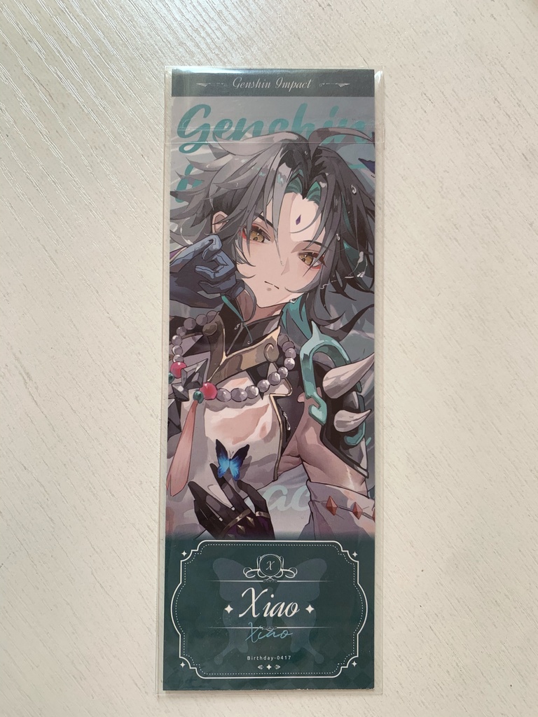 【原神】魈ショウ xiao ポストカード 缶バッジ 【genshin】