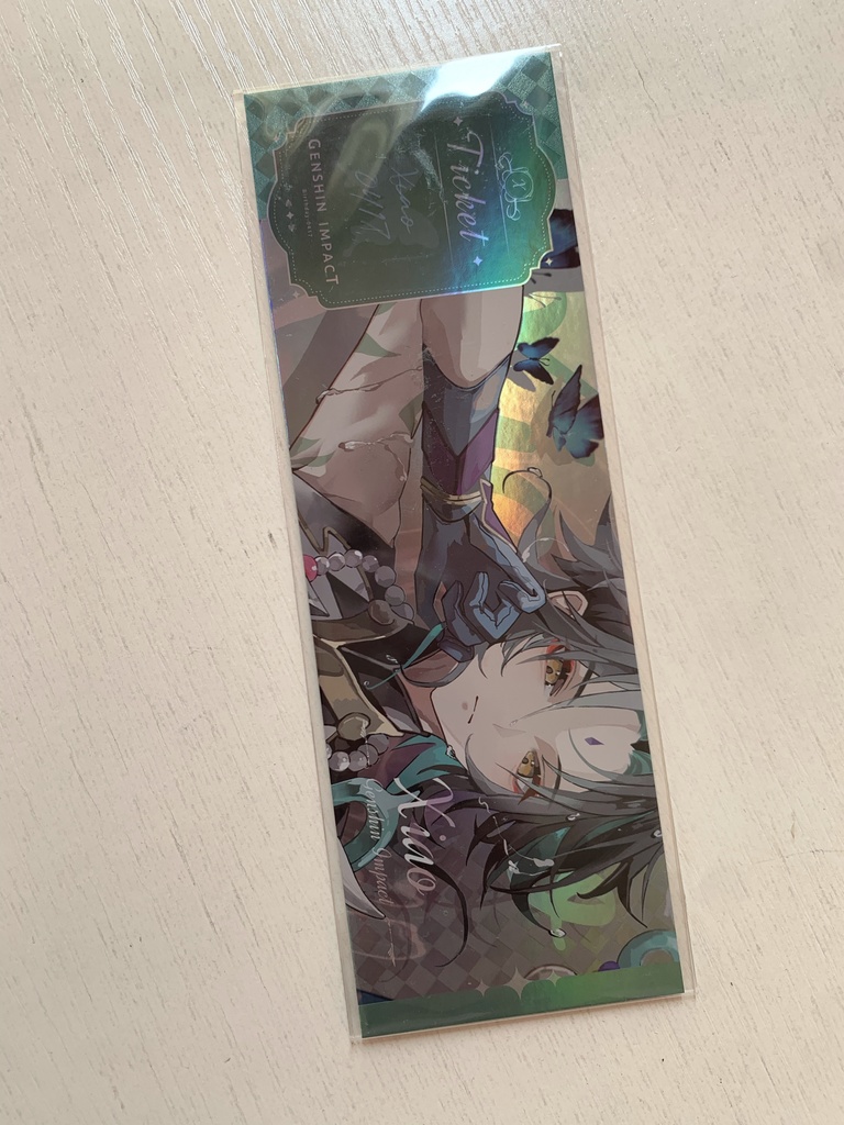 【原神】魈ショウ xiao ポストカード 缶バッジ 【genshin】