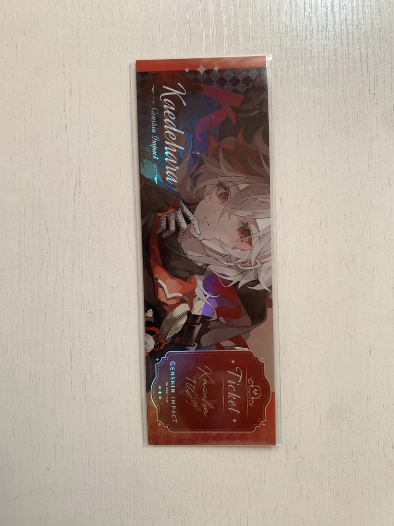 【原神】カズハ KAZUHA ポストカード 缶バッジ 【genshin】