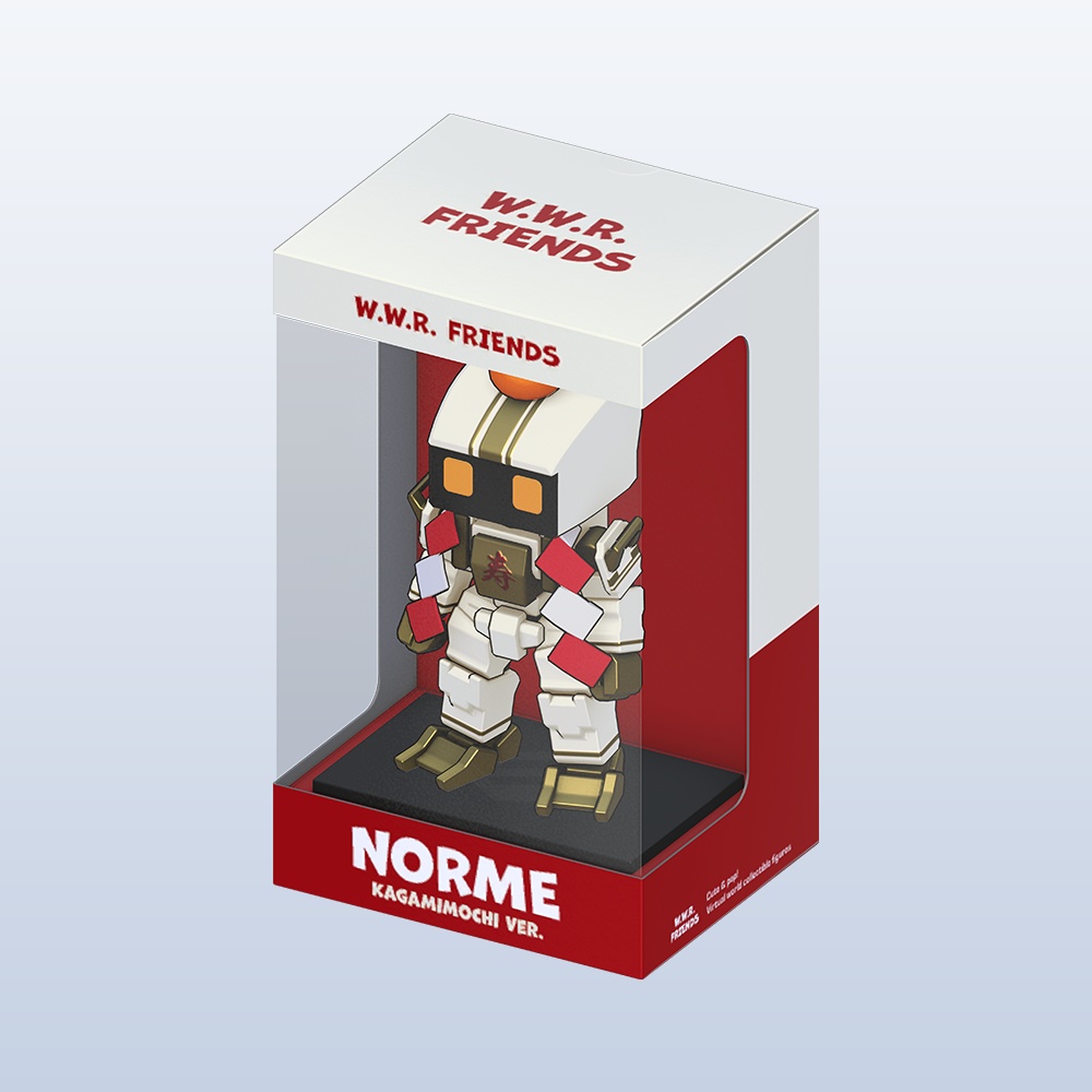 ノルムくん人形