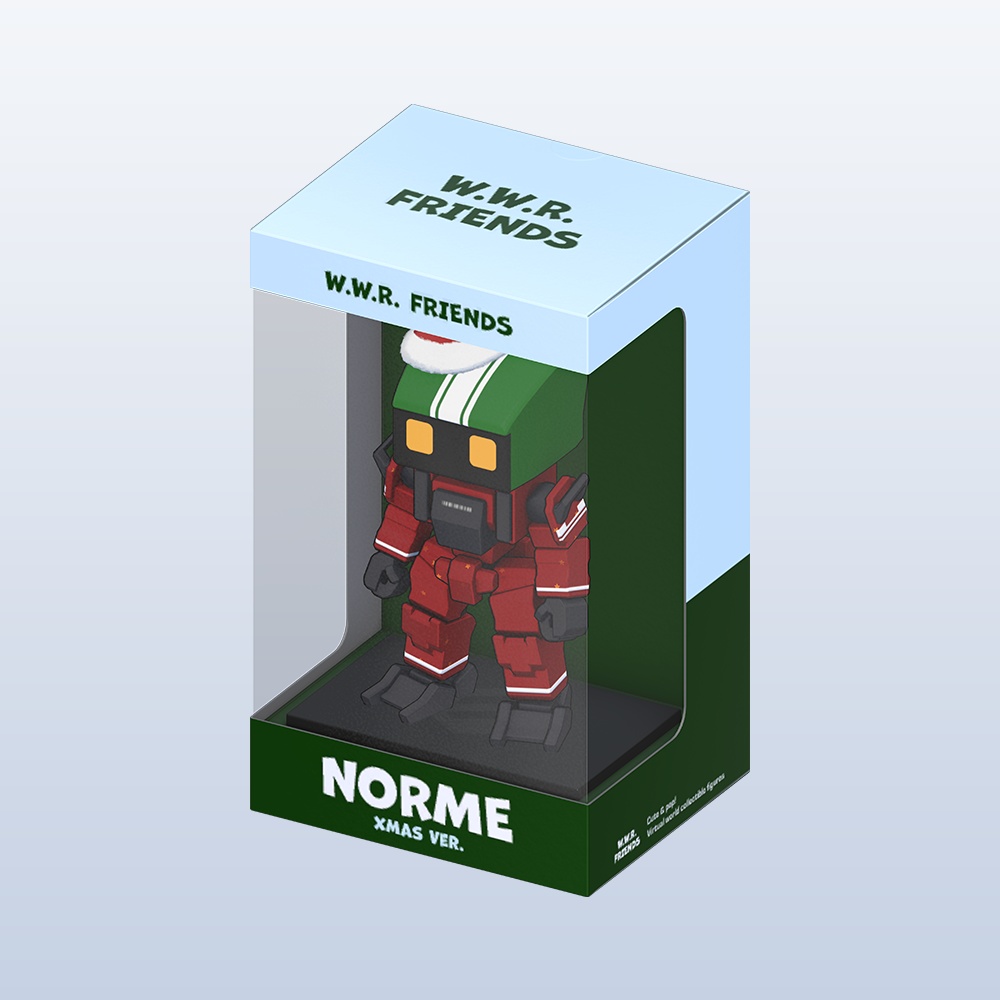 ノルムくん人形