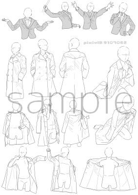 ポーズ集かゆいところに手がとどく