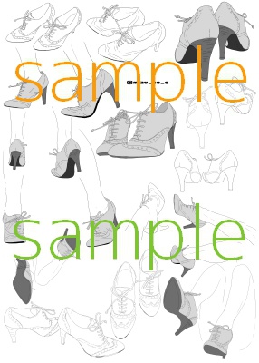 【ポーズ/足】1~5まとめと追加