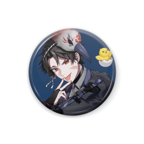 【チャンネル登録者様3000人記念】New立ち絵缶バッチ