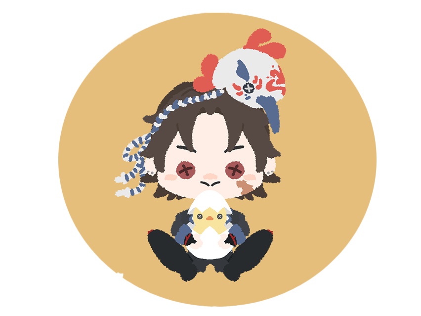 【チャンネル登録者様3000人記念】ミニキャラ缶バッチ