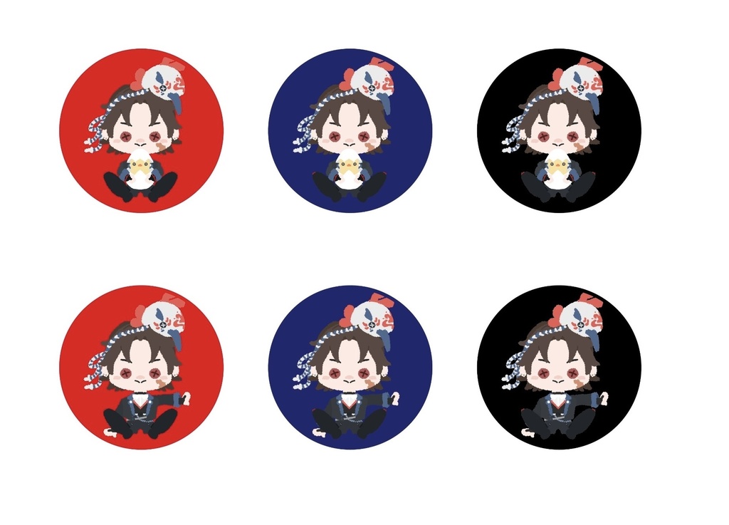 【チャンネル登録者様3000人記念】ミニキャラプチ缶