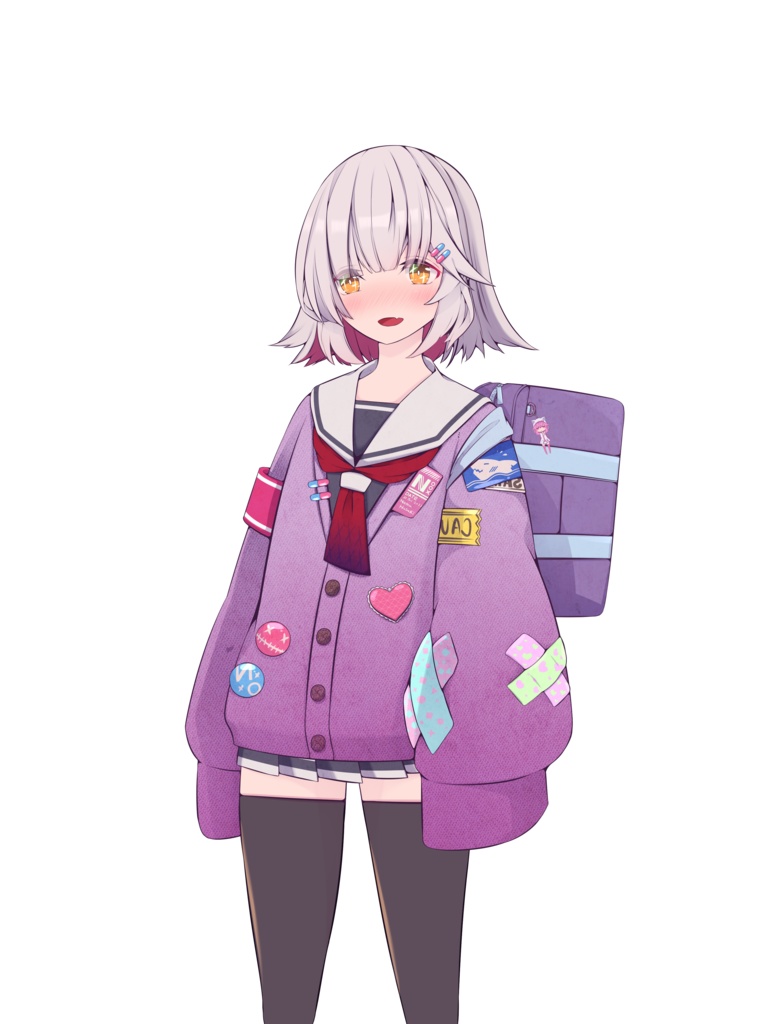 蓮鬼ねむ立ち絵素材