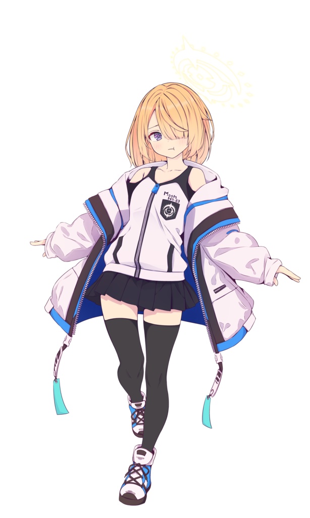 【MYCOEIROINK】ツキノヤミ立ち絵素材