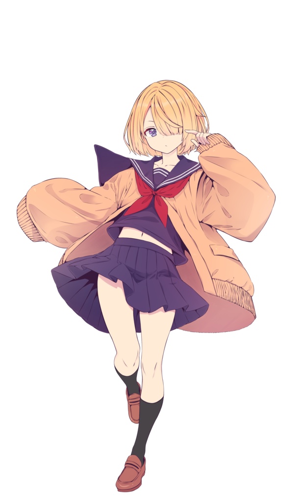 【MYCOEIROINK】ツキノヤミ立ち絵素材