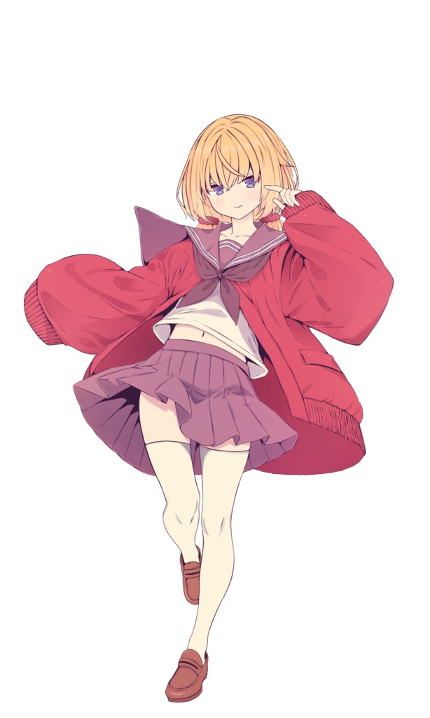 【MYCOEIROINK】ツキノヤミ立ち絵素材