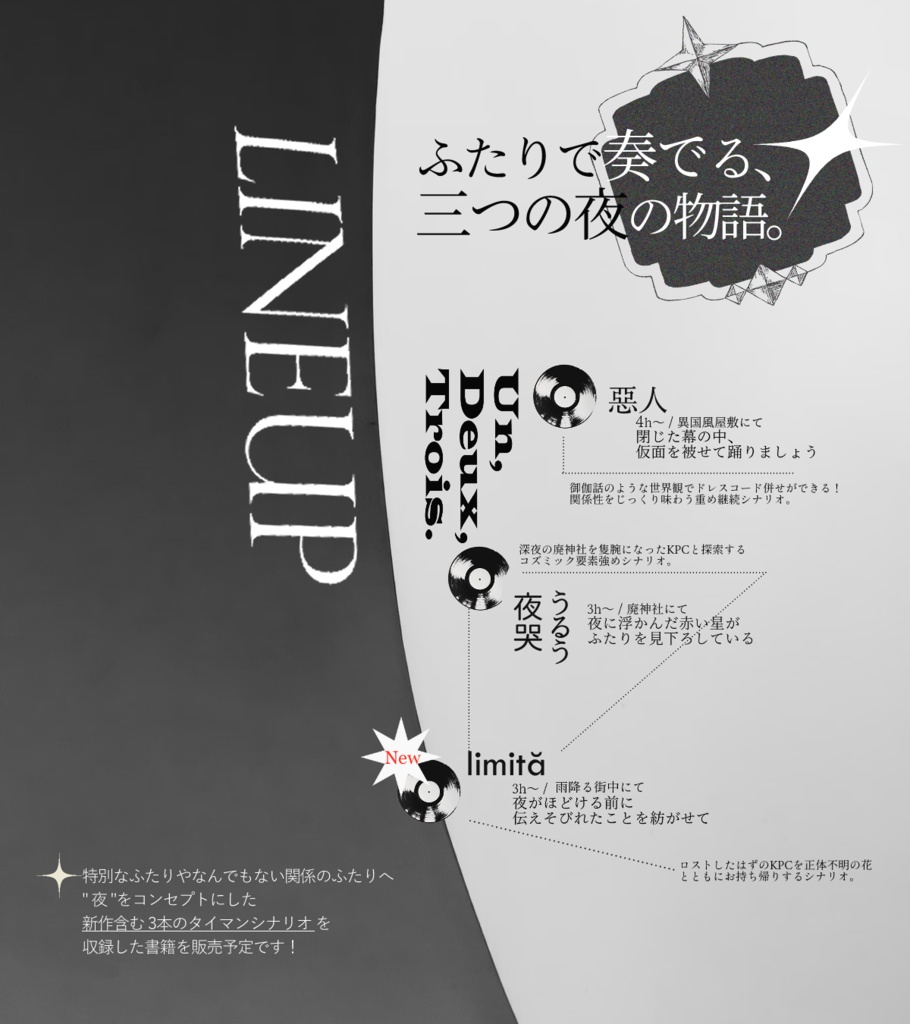 CoC「Trois de Nuit」 書籍版